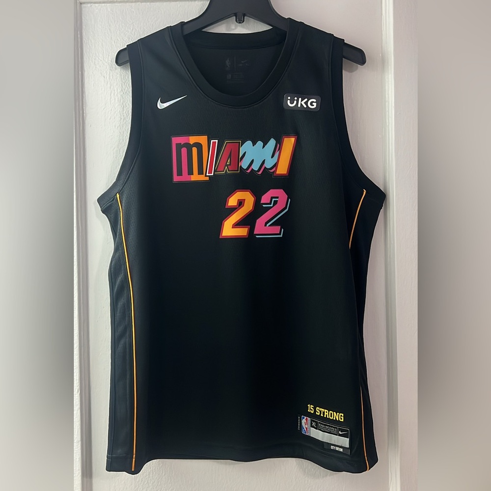 Nike Black Miami Jersey Jimmy Butler 22